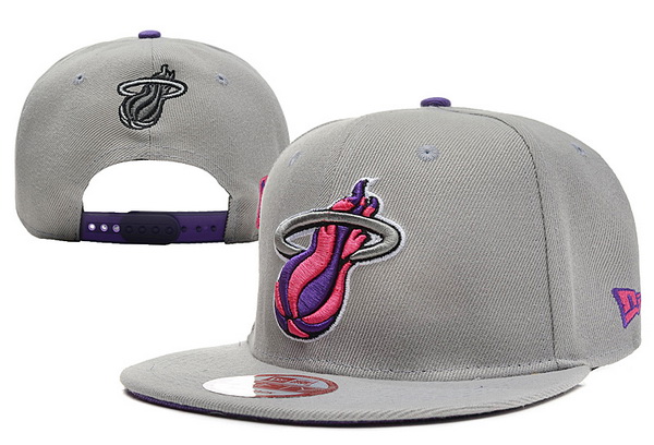 NBA Miami Heat NE Snapback Hat #206